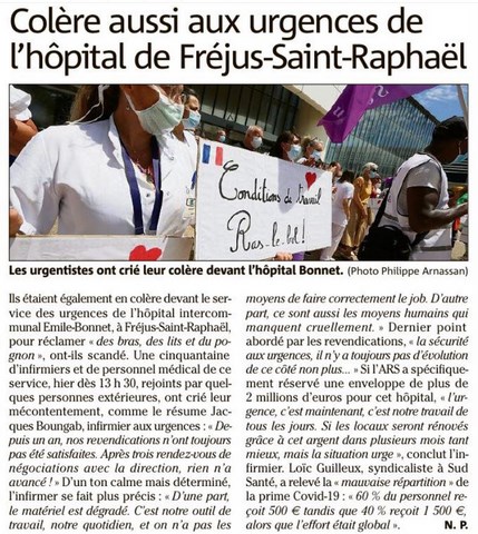 Colère au CHI