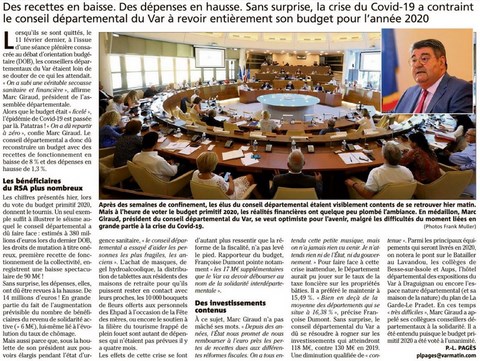Budget primitif 2020