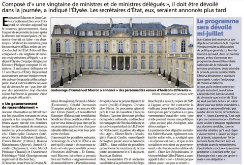 Nouveau gouvernement