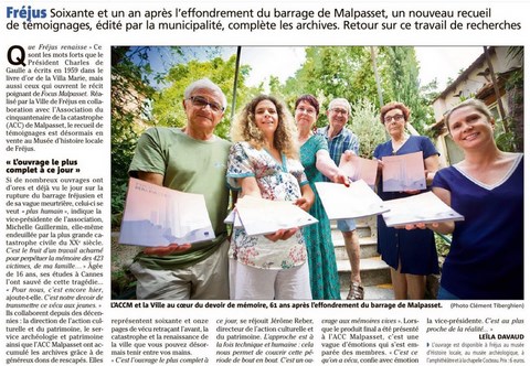 Témoignages de Malpasset