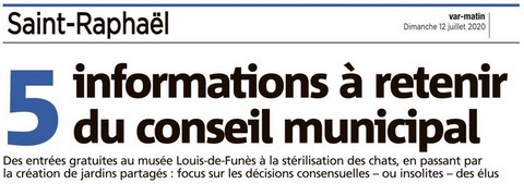 Conseil municipal STR