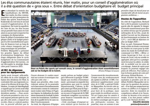 Budget de la CAVEM