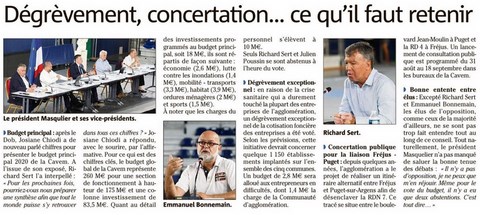 Budget de la CAVEM
