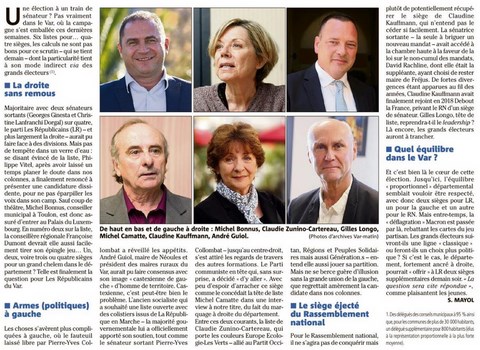 Sénatoriales Var