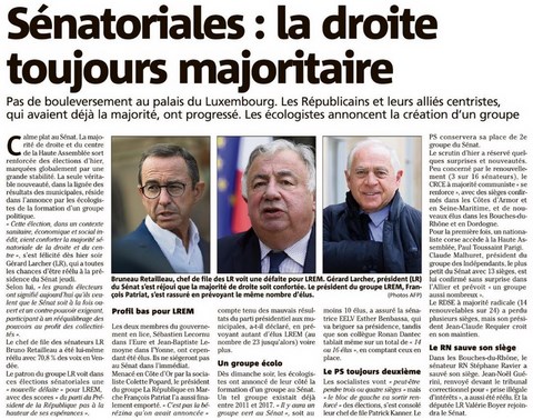 Sénatoriales Nationales