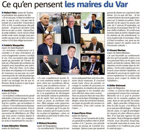 Les maires du Var