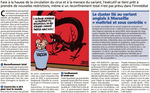 Vers un reconfinement