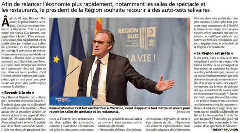 Auto-tests salivaires