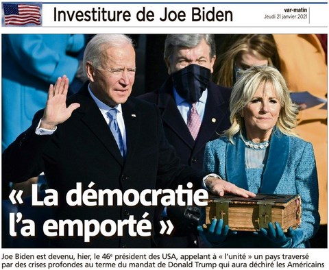 Investiture de Joe BIDEN