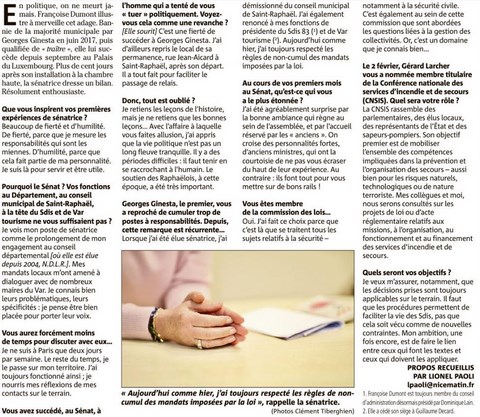 Françoise DUMONT & le CNSIS