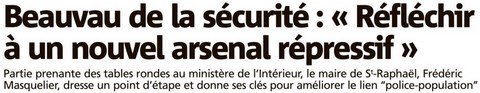 Beauvau de la sécurité