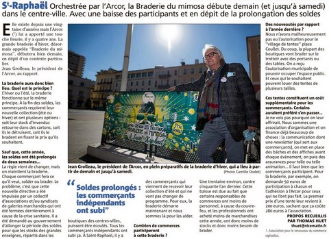 Braderie du mimosa