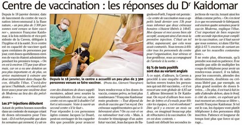 Centre de vaccination