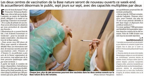 Centres de vaccination