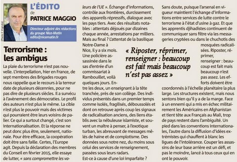 Terrorisme : les ambigus