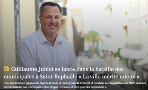 Guillaume JUBLOT Saint-Raphaël