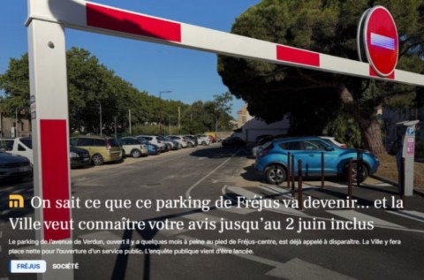 Parking Av. Verdun FRÉJUS