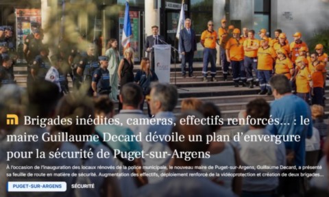 Sécurité à Puget-sur-Argens